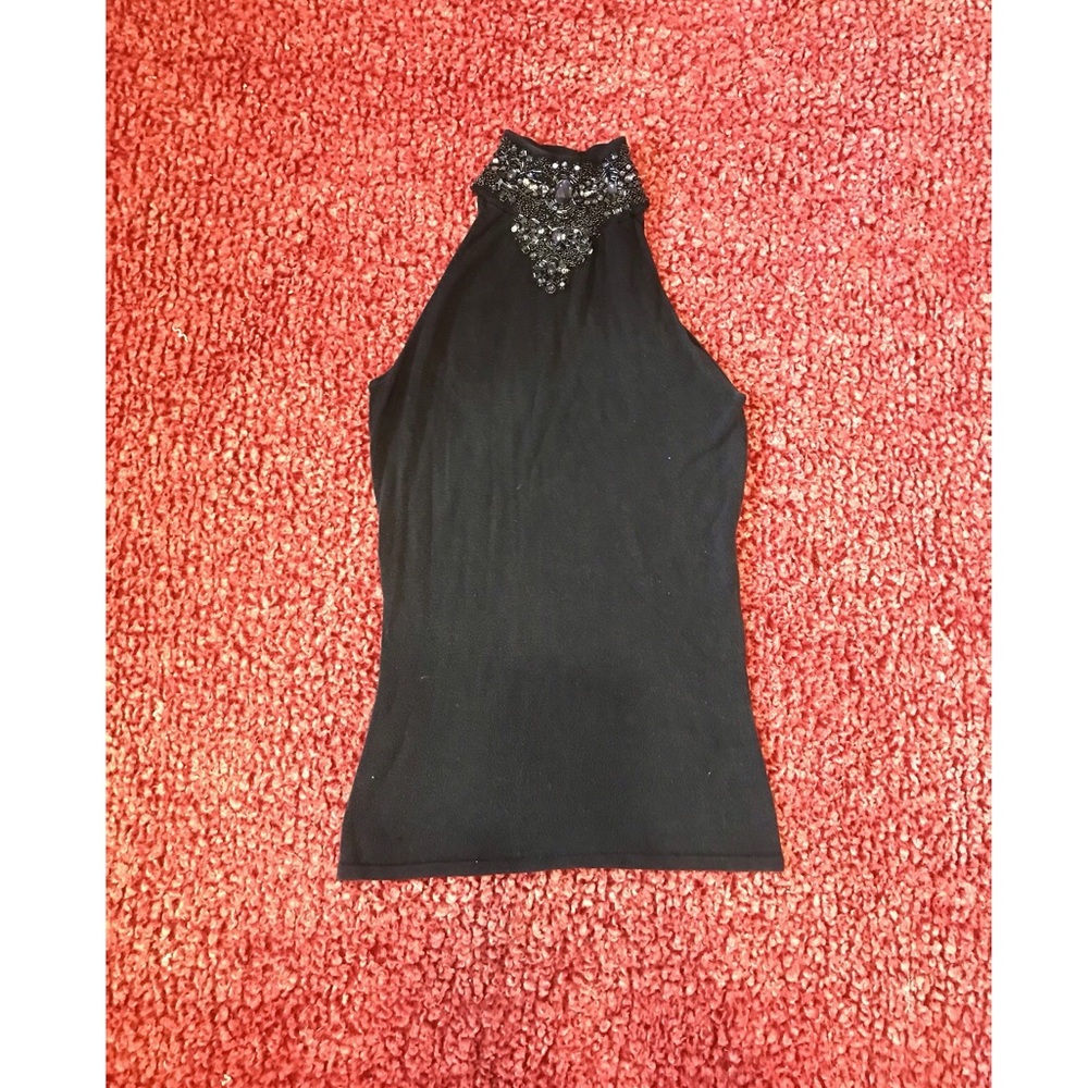 International Concepts S Navy Halter Top